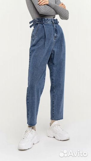 Джинсы мом женские