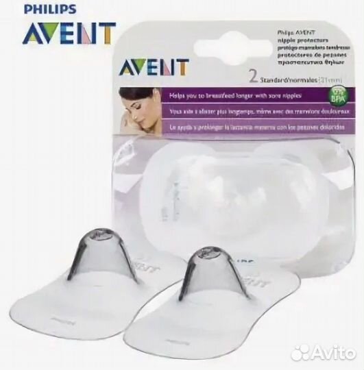 Накладки на соски для кормления Philips Avent