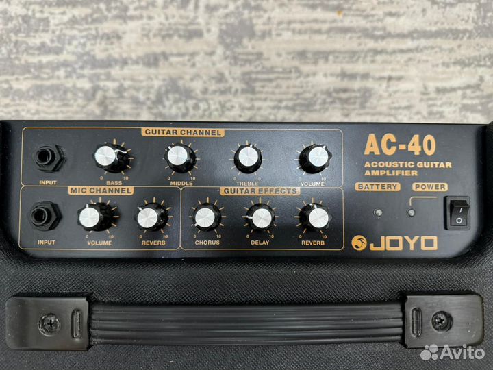 Joyo ac40 комбоусилитель для акустической гитары