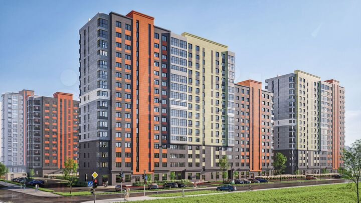 1-к. квартира, 36,2 м², 8/16 эт.