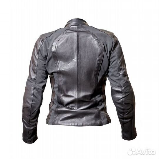 Мотокуртка женская кожанная классическая MCP Alice