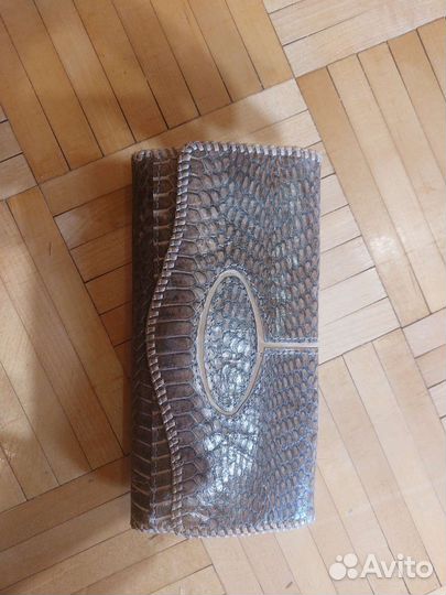 Женский кошелек из кожа кобра
