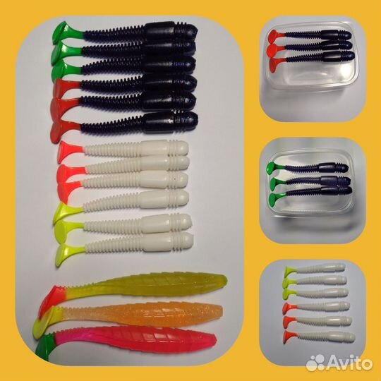 Силиконовые приманки на судака и щуку