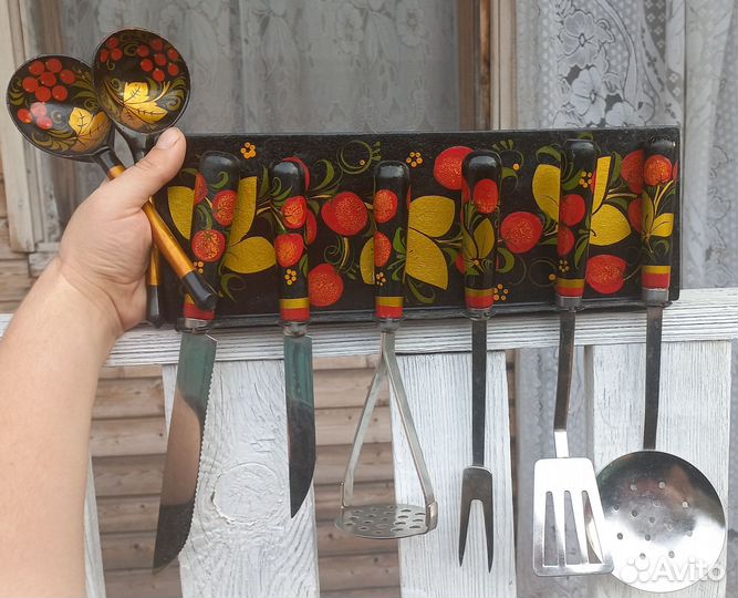 Хохлома СССР набор