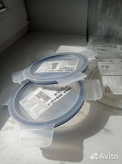 Банка и крышки Икеа 365+