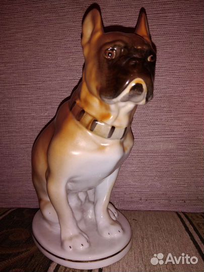Фарфоровые статуэтки собак лфз
