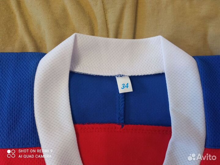 Хоккейная майка детская тренировочная 34 размер