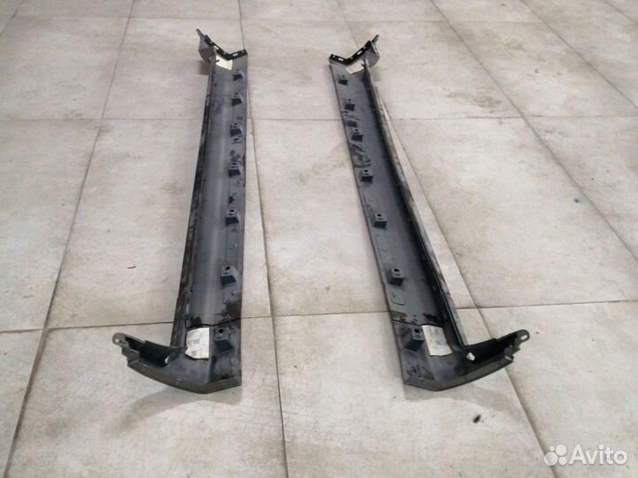 Накладки порогов на Volvo Xc 90 New с 2015-2020 го