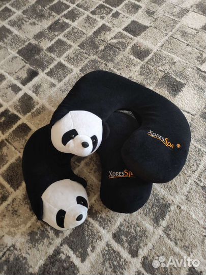 Мягкая дорожная подушка под шею