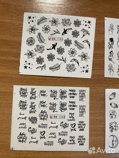 Наклейки для маникюра