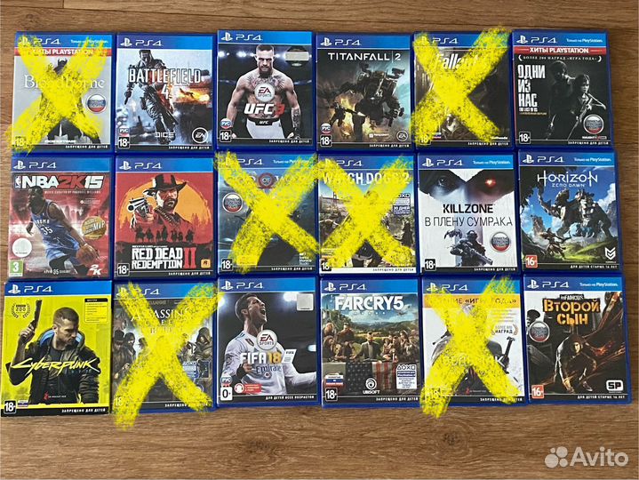 Игры на Sony playstation 4