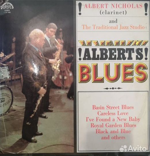 LP.Albert Nicholas – Albert's Blues - 1974