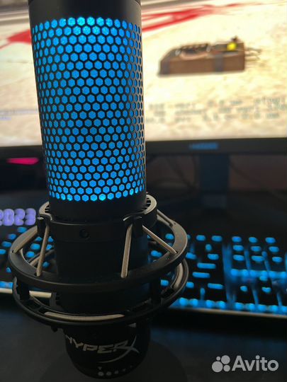 Микрофон hyperx quadcast s