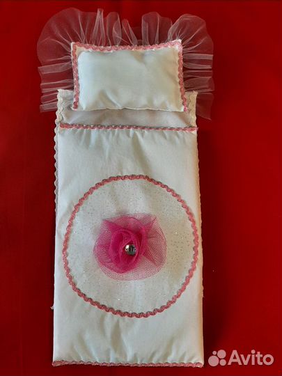 Комплект постельного белья для кукол