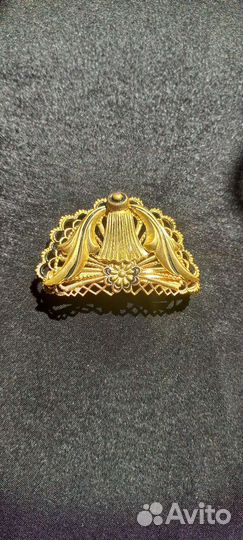Бижутерия брошь/колье/заколка СССР под ремонт