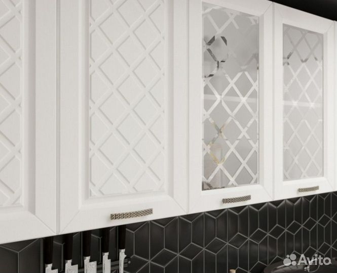 Кухня Агава Белая/Сапфир 2,0м