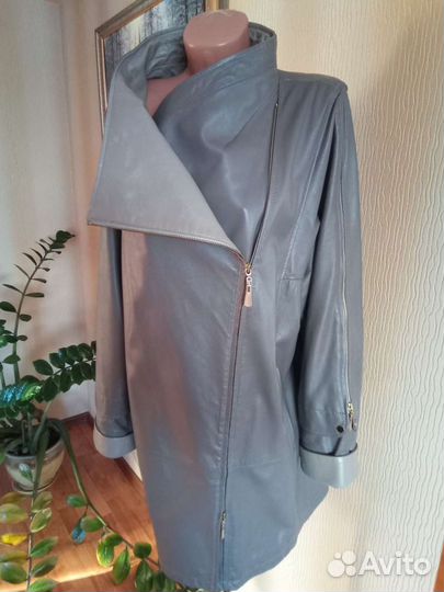 Куртка кожаная 56-58 размера
