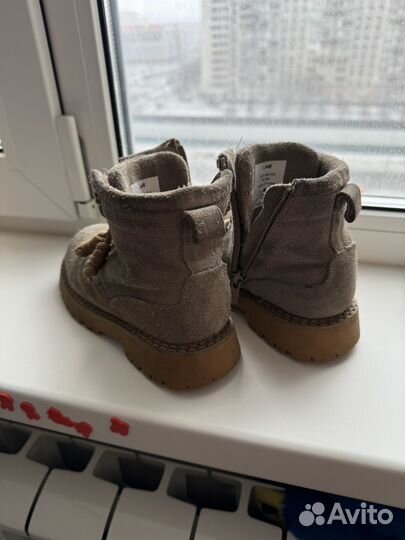 Замшевые ботинки lime 28