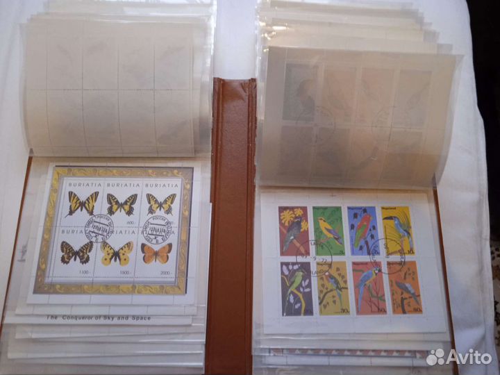 Альбом с марками (сцепки)