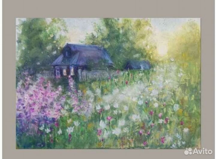 Картина пастель