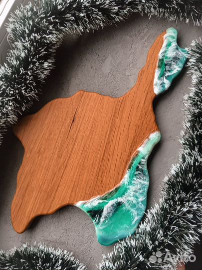 Сервировочные доски и декор в технике ResinArt