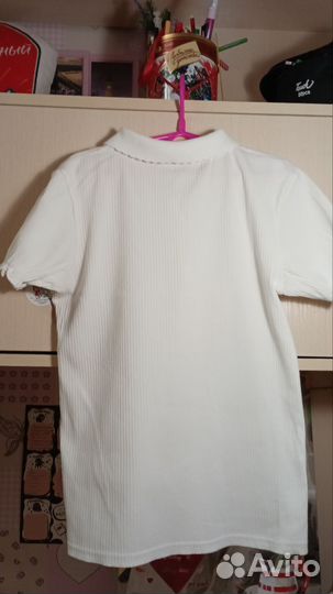 Рубашка с коротким рукавом школьная