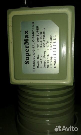 Конвертор SuperMax C-band моноблок