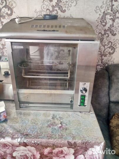 Гриль электрический бу