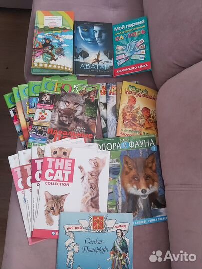 Книги, журналы, словарь для детей и подростков