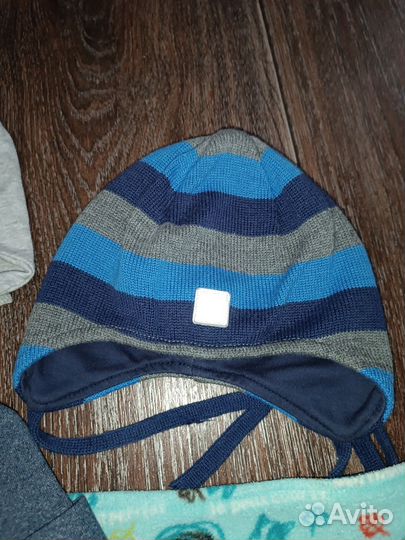 Шапочки пакетом на мальчика 1-1.5