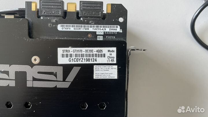 Видеокарта gtx 970 4 gb