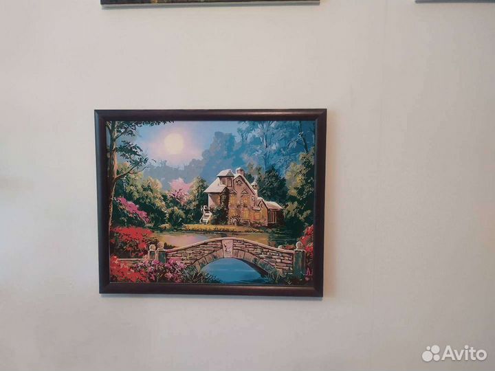 Картина акрилом 