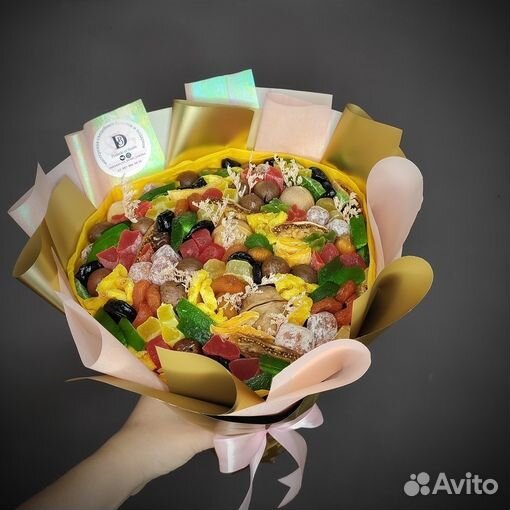 Подарок, съедобный букет