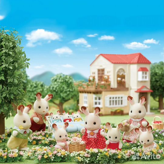 Набор Sylvanian Families Семейство кроликов 5655