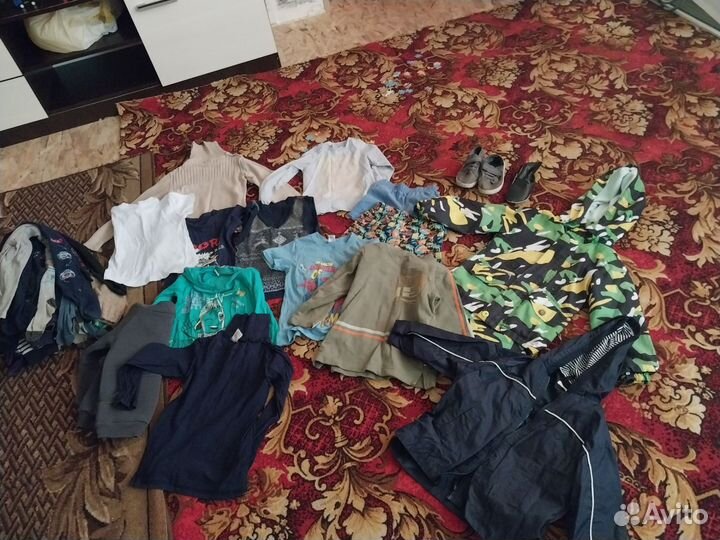 2 пакета вещей на мальчика до 20 числа