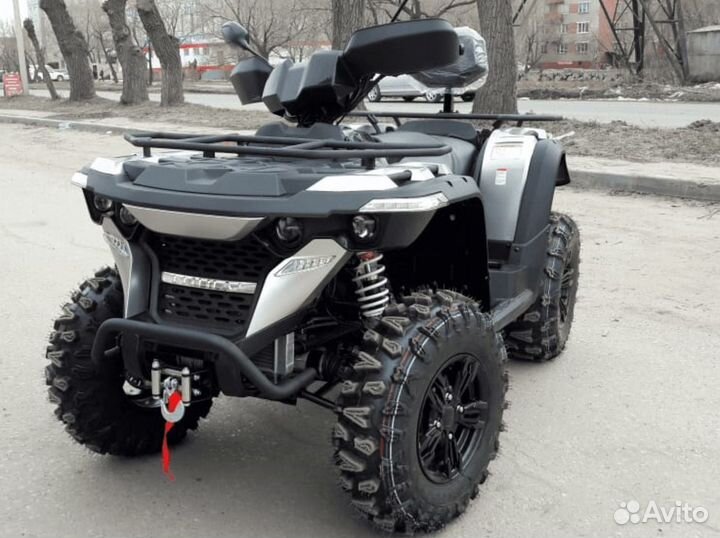 Квадроцикл Linhai-Yamaha M550L серый