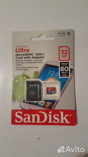 Карта памяти MicroSD