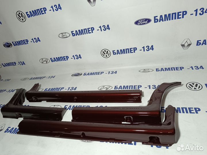 Пороги ваз 2114,2115 комплект портвейн -192