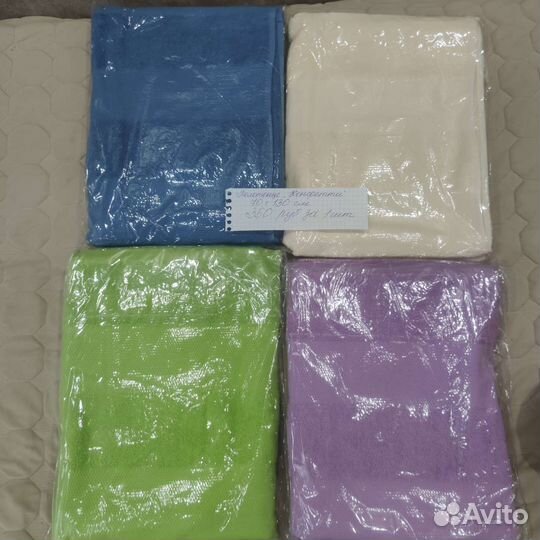 Махровые полотенца и кпб