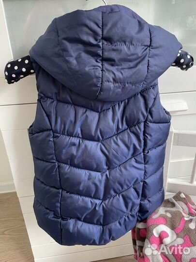 Жилетка хм и флисовая поддева 110 116