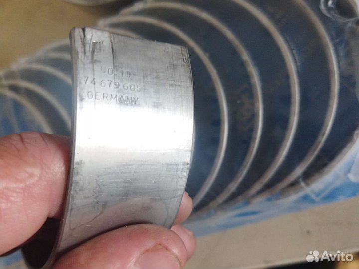 Вкладыши шатунные OM402 mercedes