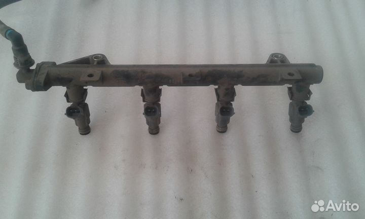 Киа спектра топливная рампа форсунки