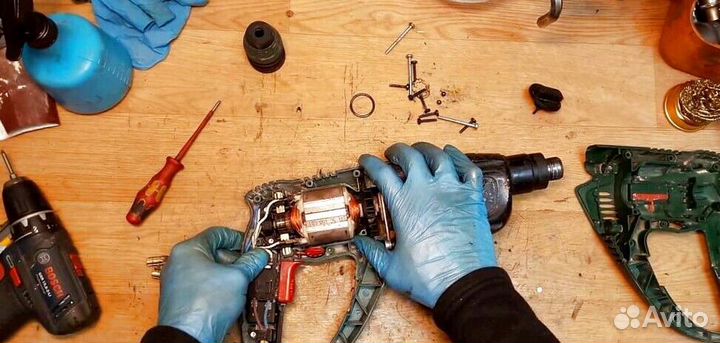 Помощник мастера по ремонту эл. инструмента