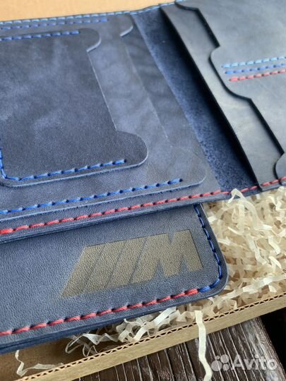 Эксклюзив BMW M Обложка для документов и паспорта