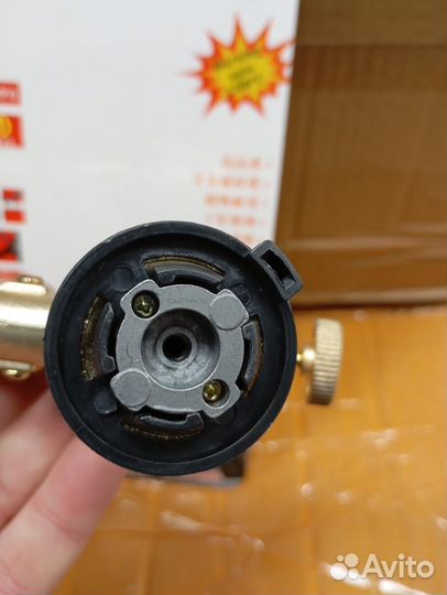 Горелка с пьезоподжигом медная