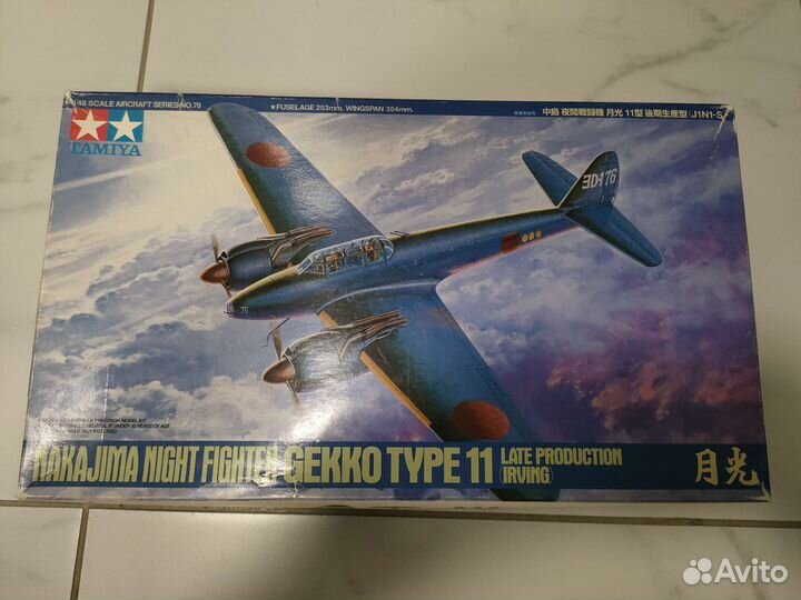 Сборные модели самолетов Tamiya 1/48