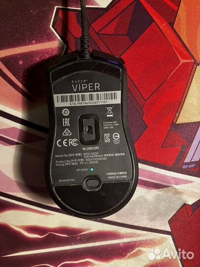 Игровая мышь razer viper