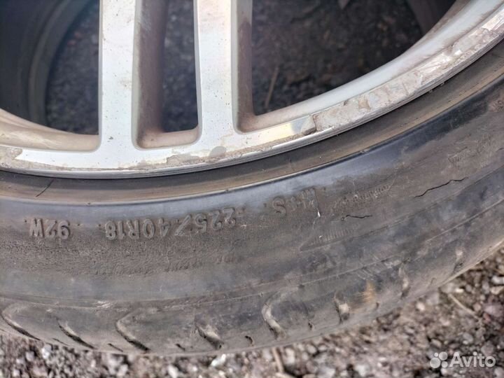 Диски на mercedes r18 amg разноширокие