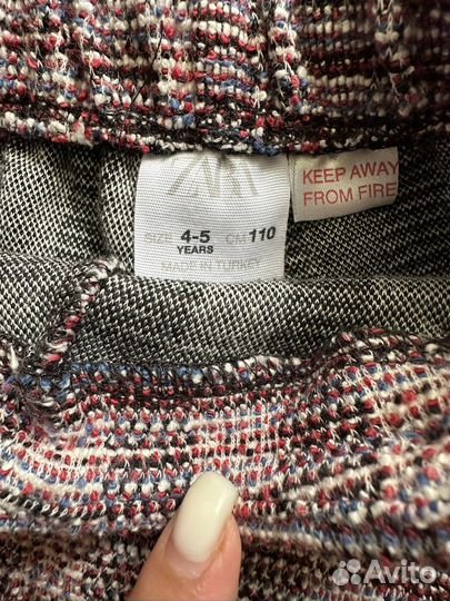 Шорты и блузка Zara 110