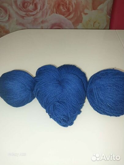 Пряжа для вязания шерстяная